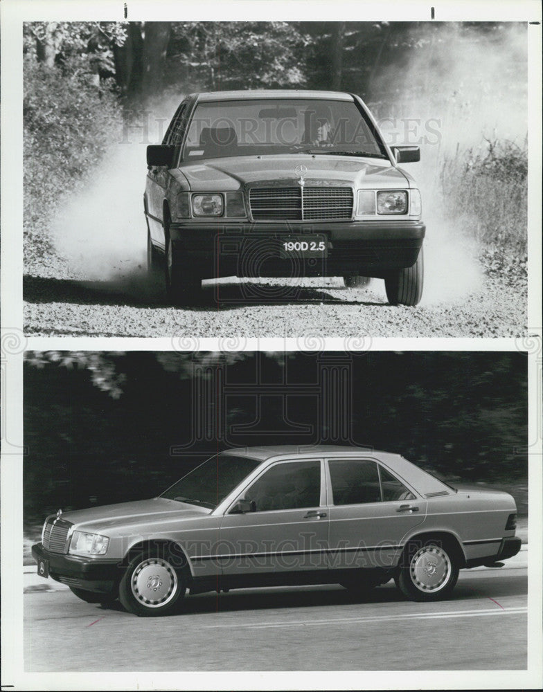 1987 Press Photo Mercedes-Benz - Historic Images