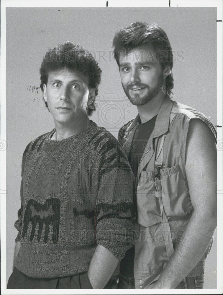 1989 Press Photo Paul Reiser Greg Evigan My Two Dads - Historic Images