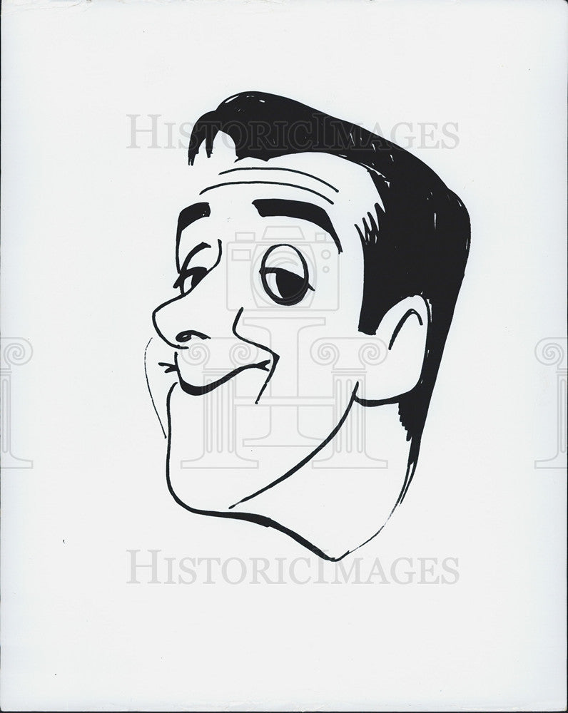 1973 Press Photo Actor Jim Nabors - Historic Images