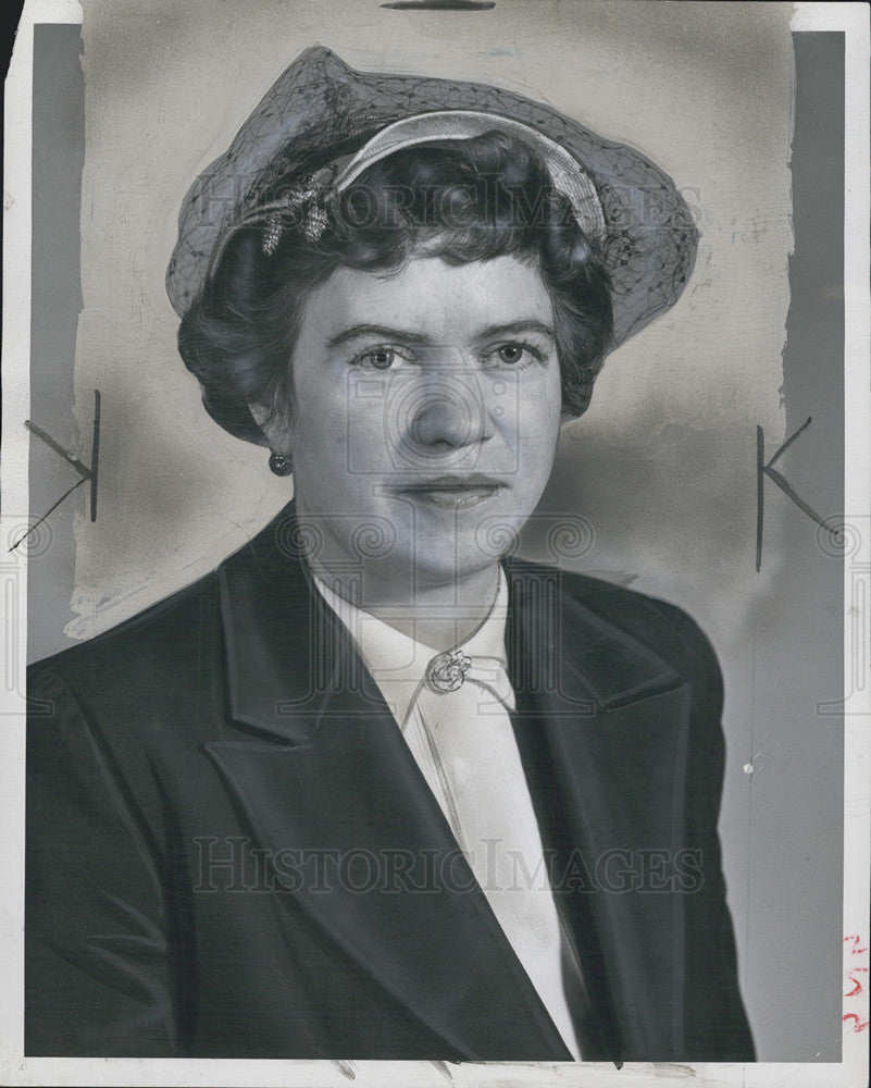 1951 Press Photo Dr. Margaret Mead Anthropologist - Historic Images