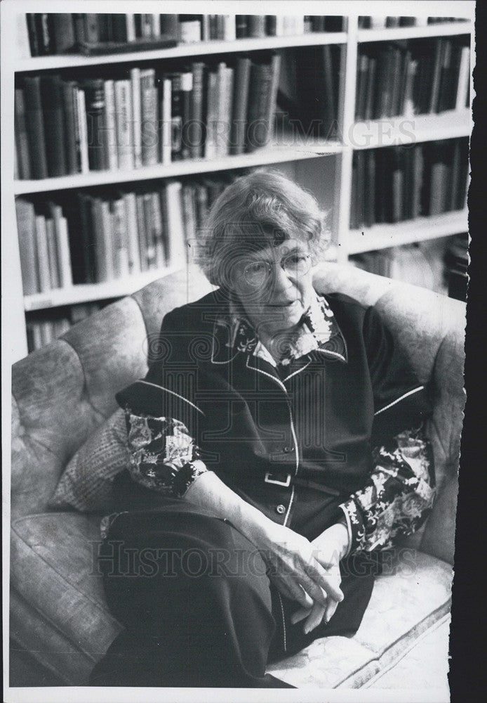 1978 Press Photo Dr. Margaret Mead Anthropologist - Historic Images