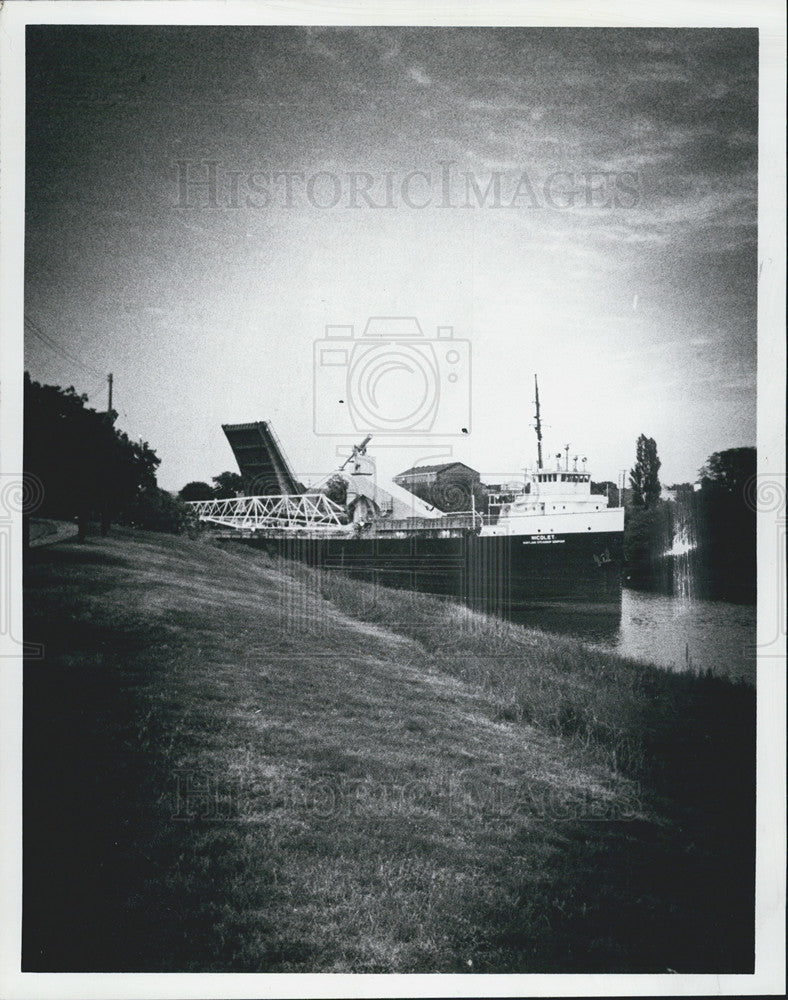 1981 Press Photo Ship Nicolet - Historic Images