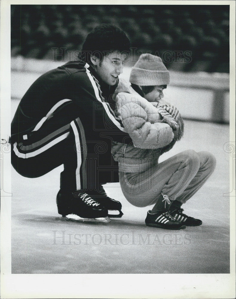 1983 Press Photo Olympic Skater Michael Botticelli - Historic Images