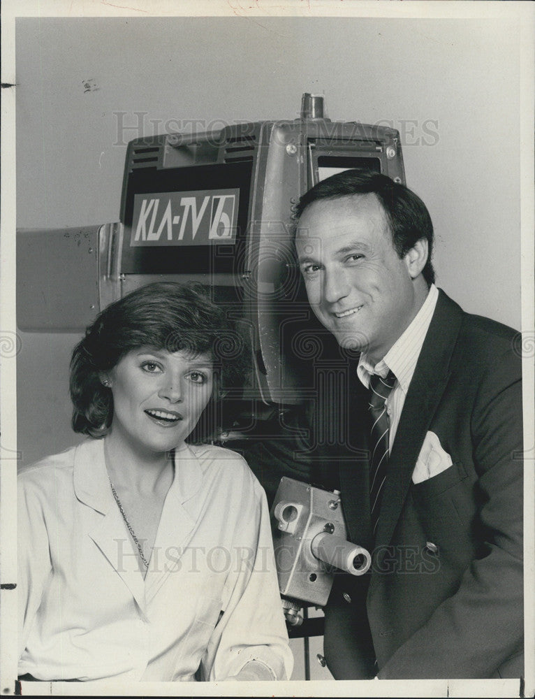 1981 Press Photo Helen Shaver and David Spielberg in Novak - Historic Images