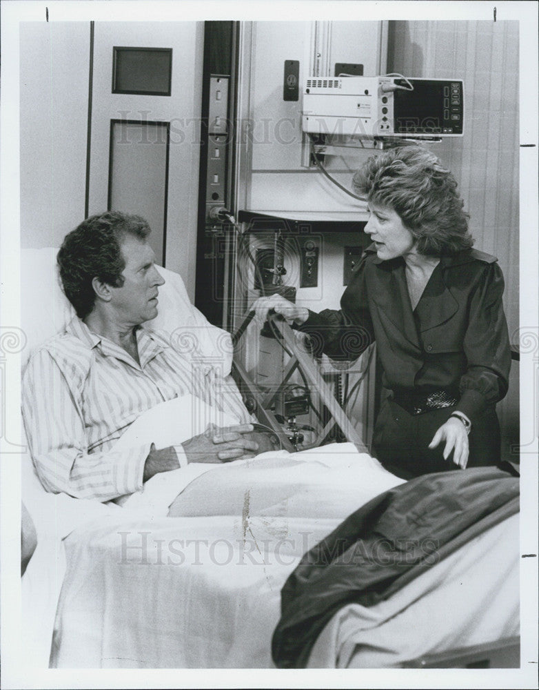 1987 Press Photo Patty Duke and Granville Van Dusen in Karen&#39;s Song - Historic Images