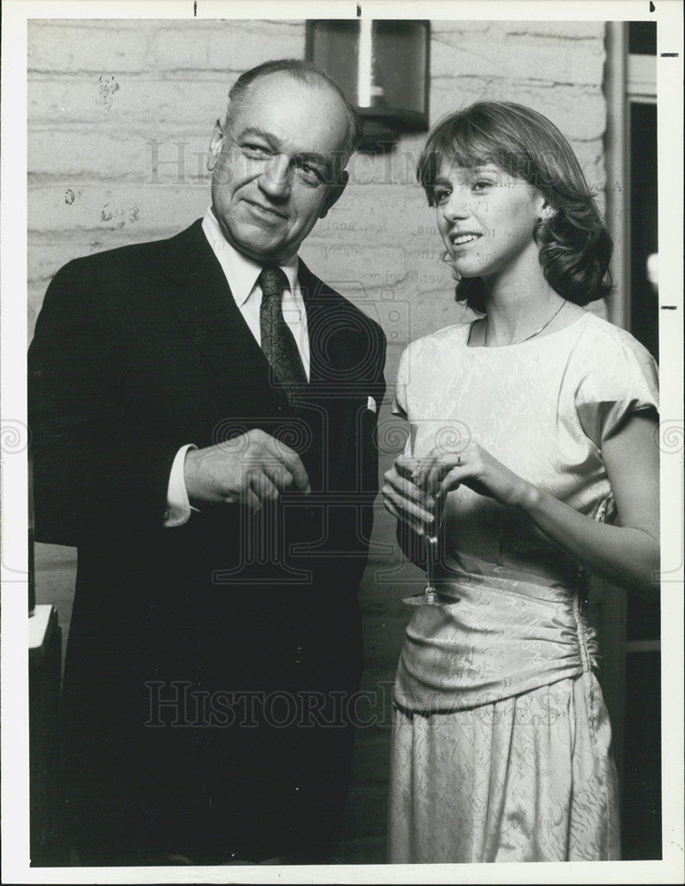 1986 Press Photo Richard Dysart on &quot;LA Law&quot; - Historic Images