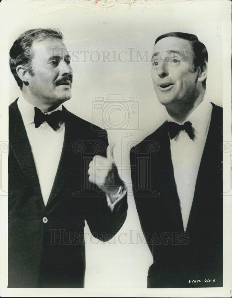 1970 Press Photo Rowan and Martin - Historic Images