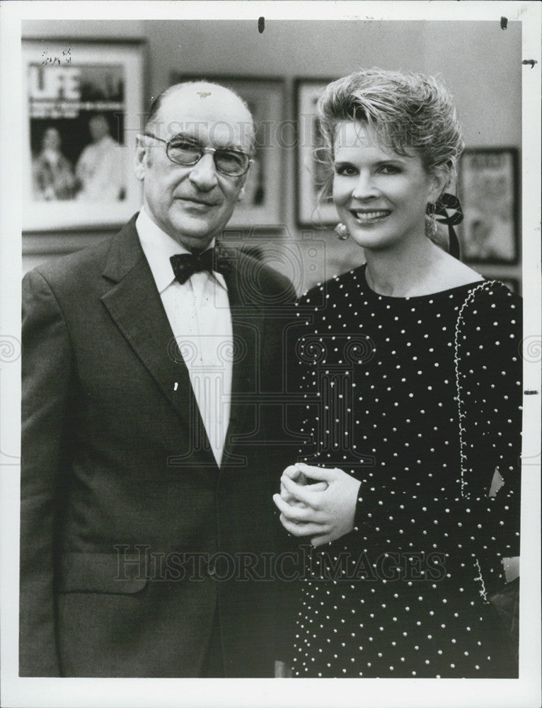 1990 Press Photo Cast of Murphy Brown - Historic Images