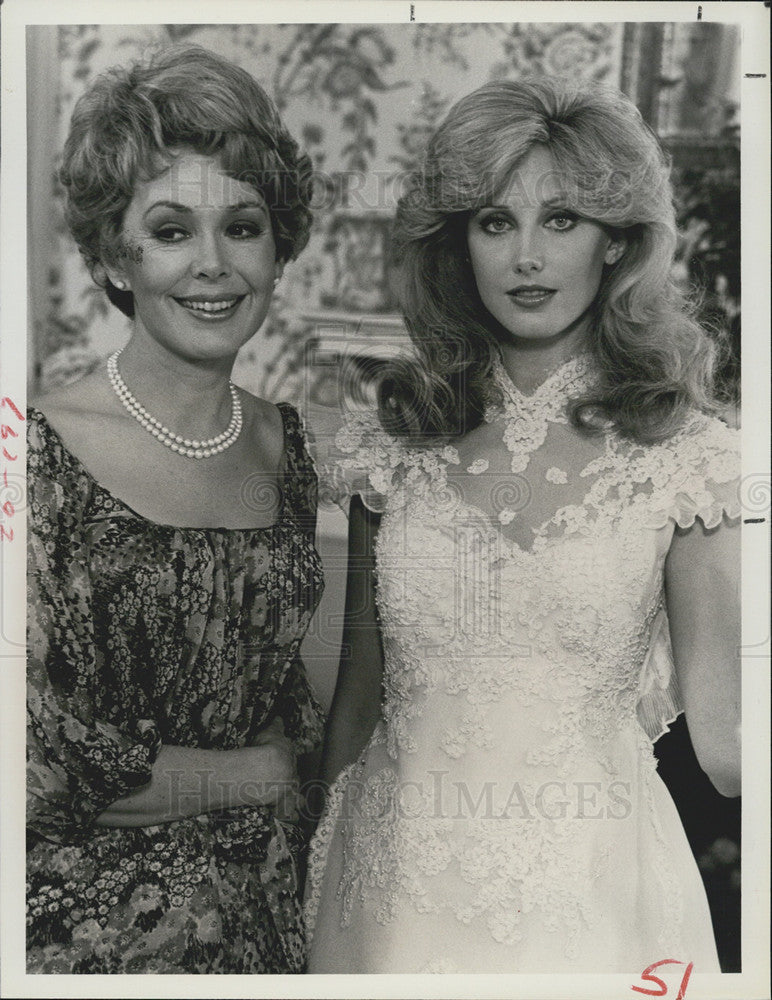 1981 Press Photo Morgan Fairchild in Flamingo Road - Historic Images