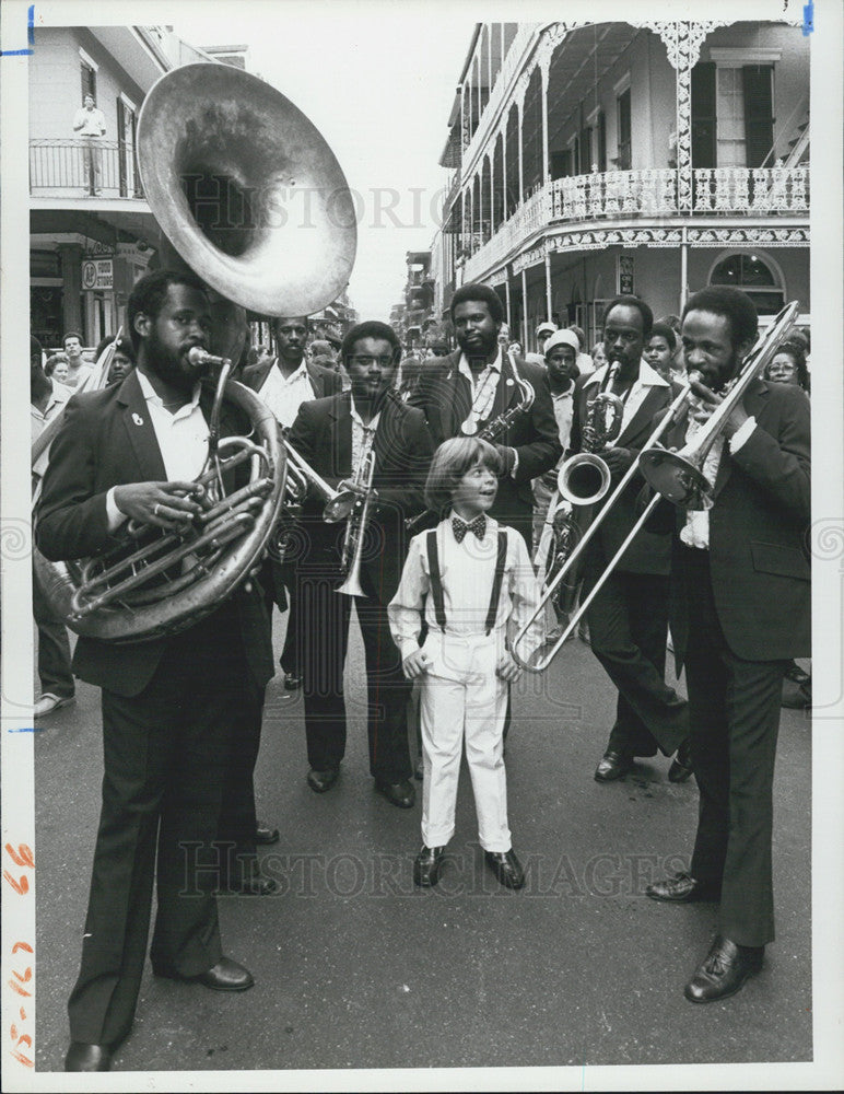 1984 Press Photo Joey Lawrence in New Orleans in TV show &quot;Gimme a Break&quot; - Historic Images