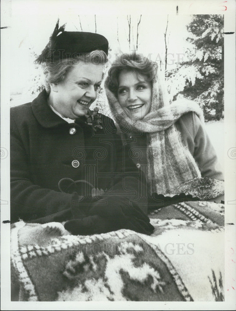 1983 Press Photo Angela Lansbury, Lee Remick, Gift of Love: A Christmas Story - Historic Images