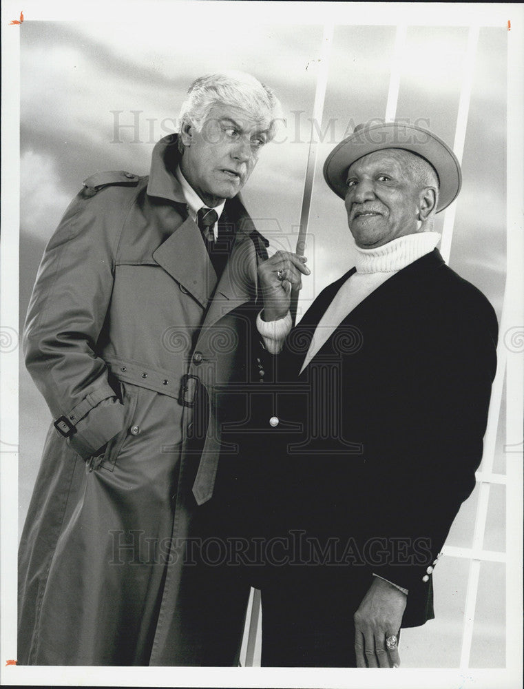 1989 Press Photo Dick Van Dyke, Red Foxx, Ghost of a Chance - Historic Images