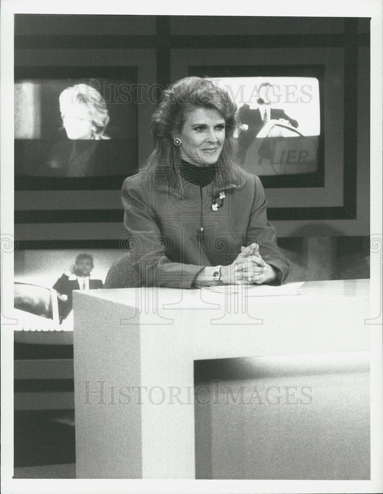 Press Photo Candice Bergen, American Actress and Fashion Model - Historic Images