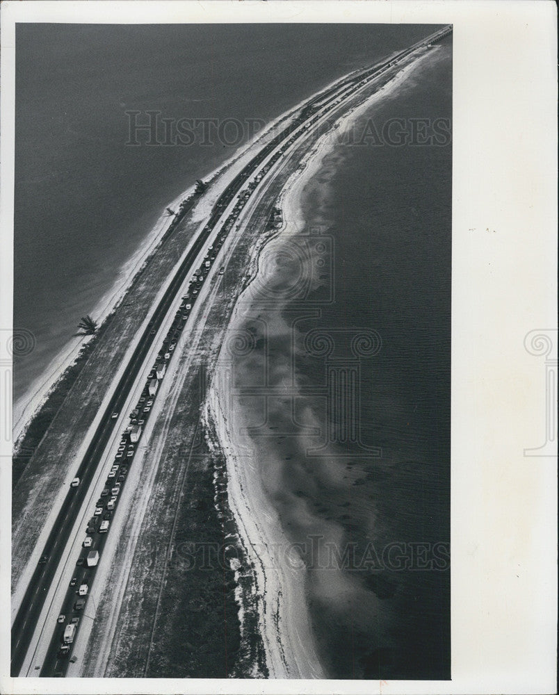 1975 Press Photo New I-275 roadway in Florida - Historic Images