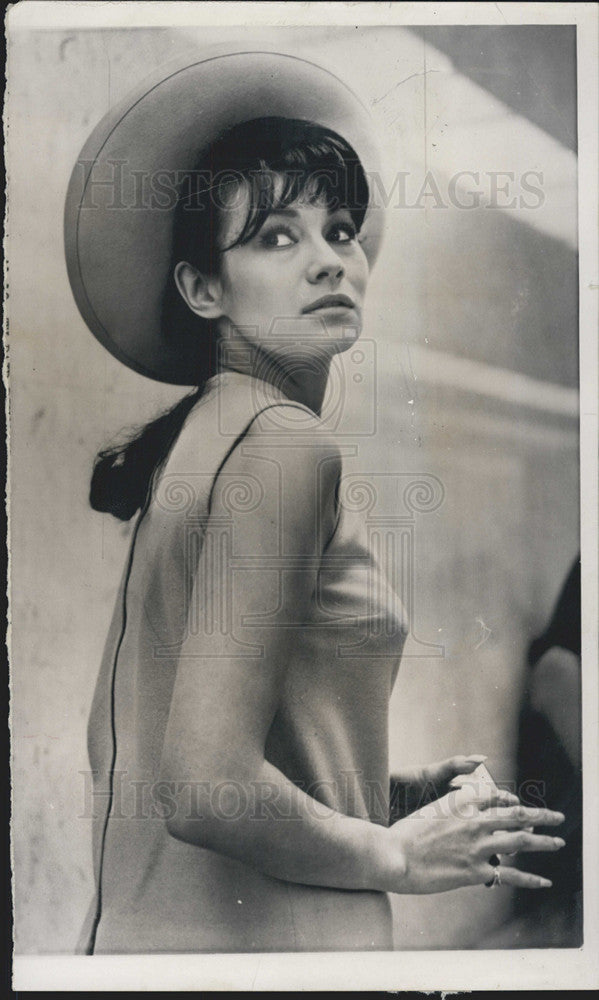 1964 Press Photo Barbara Luna Television Actress The Virginian - Historic Images