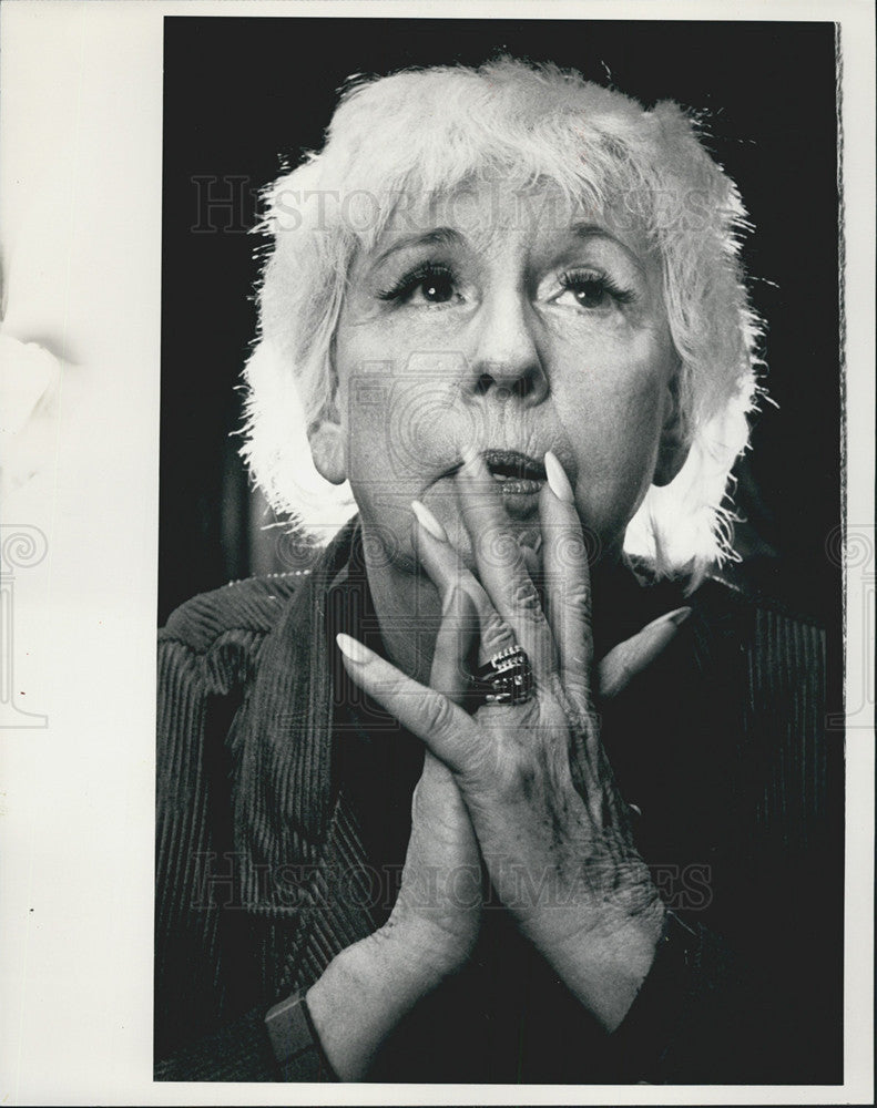 1969 Press Photo Living Portrait Psychic Irene Hughes - Historic Images