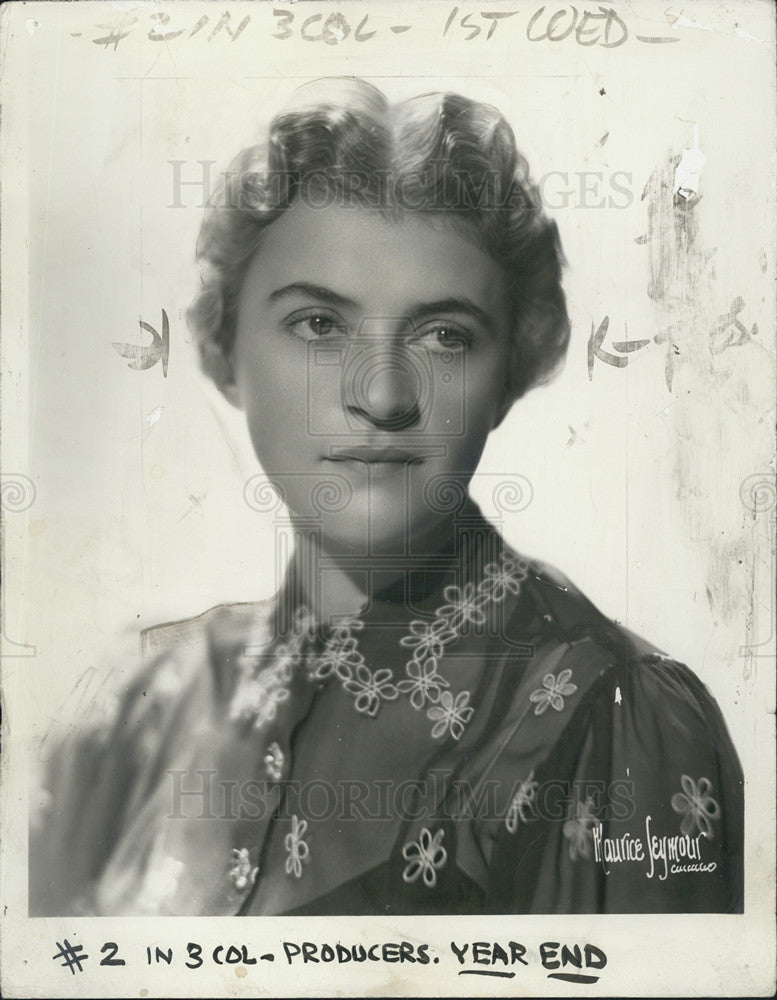 1942 Press Photo Merriel Abbott, - Historic Images