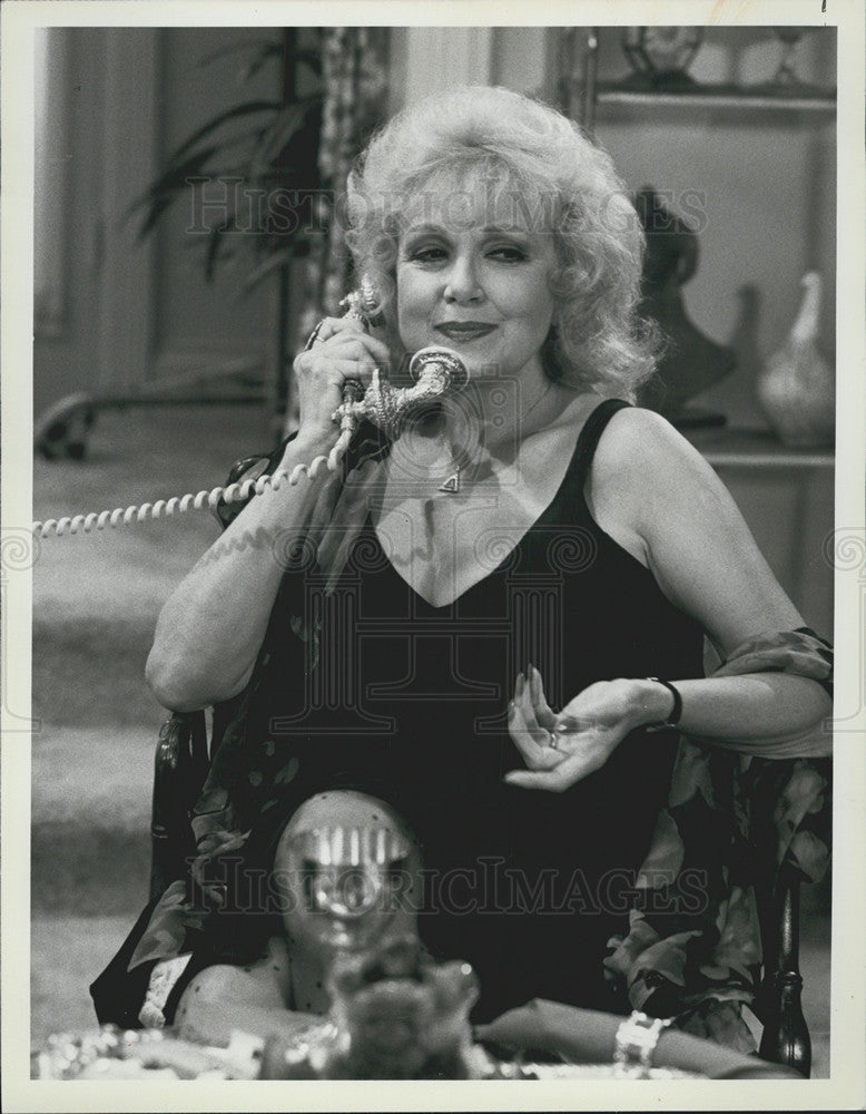 1989 Press Photo Edie Adams, A Man Called Sloane - Historic Images