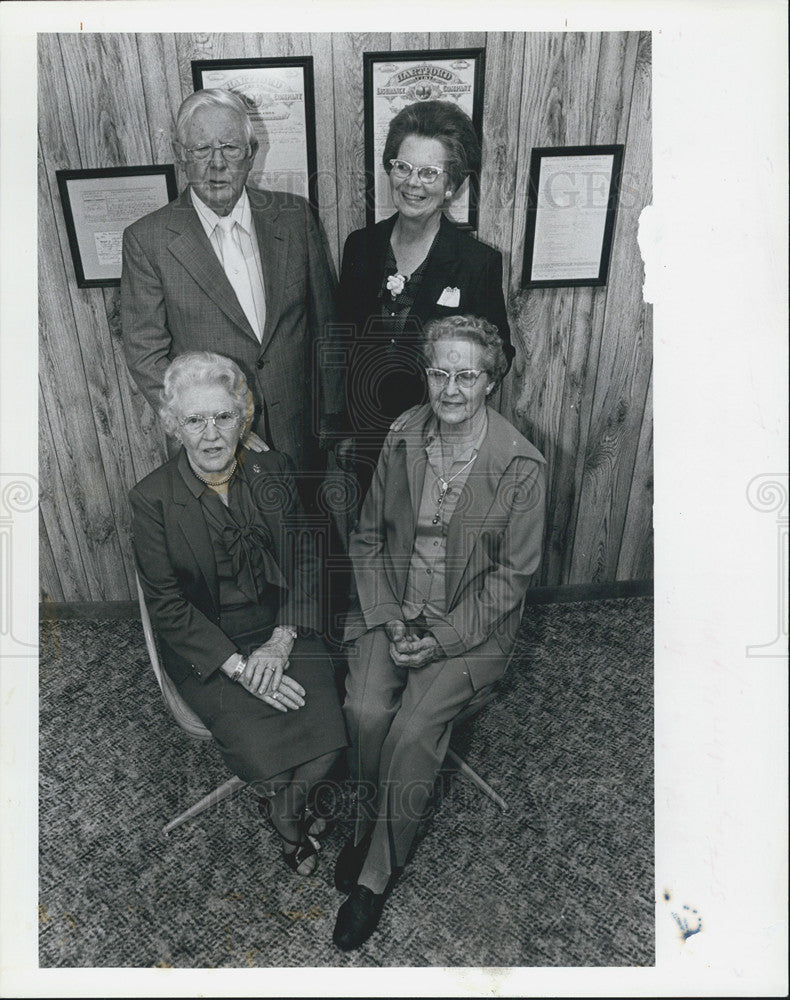 1982 Press Photo Browning Insurance Agency McKethan, Lewis, Mason, Saxon - Historic Images