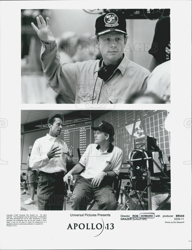 Apollo 13 Film Director Ron Howard Producer Brian Grazer 1996 Vintage ...