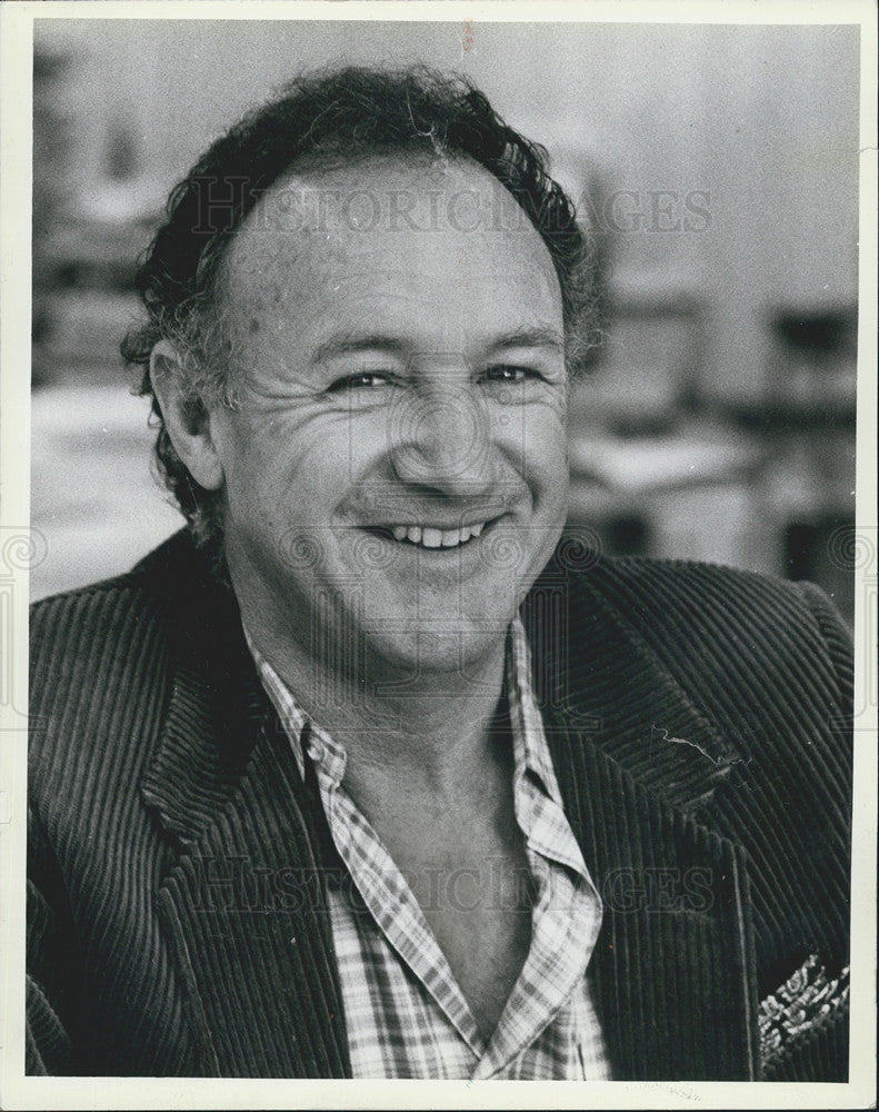 1984 Press Photo Gene Hackman Television Film Actor - Historic Images