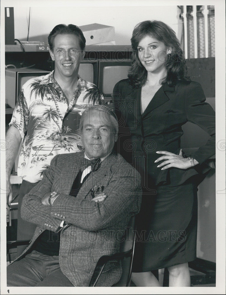 1988 Press Photo Marilu Henner Kevin McCarthy The General Television Actor - Historic Images