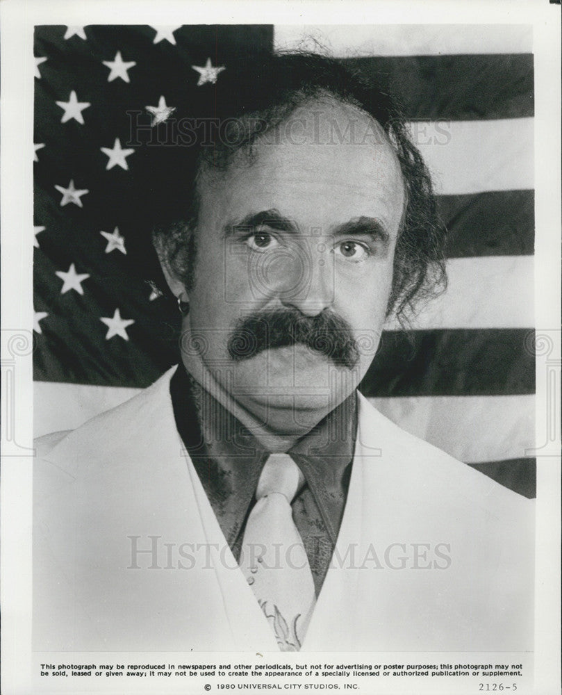 1980 Press Photo Actor Peter Boyle - Historic Images