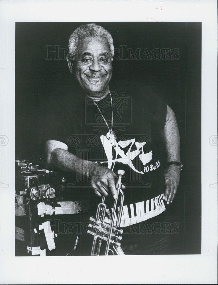 1992 Press Photo Dizzy Gillespie Trumpet Musician - Historic Images