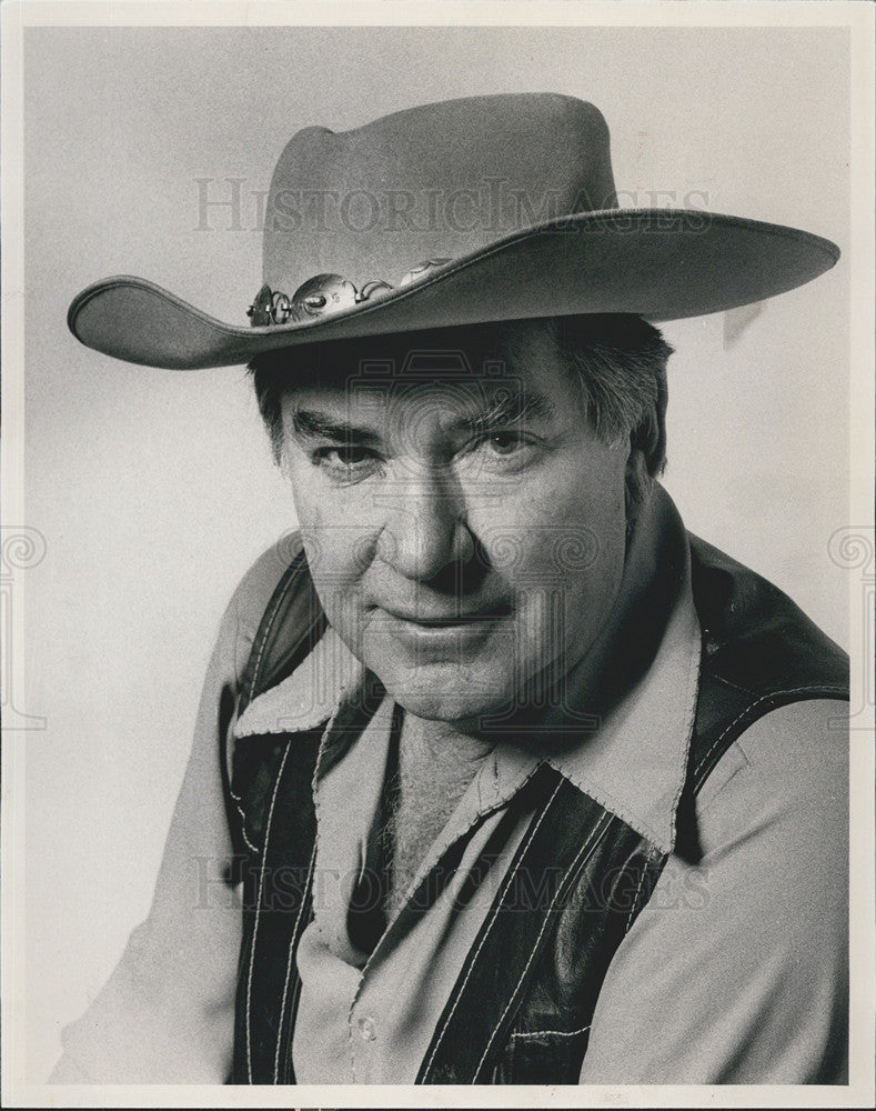 1980 Press Photo Actor John Bromfield - Historic Images