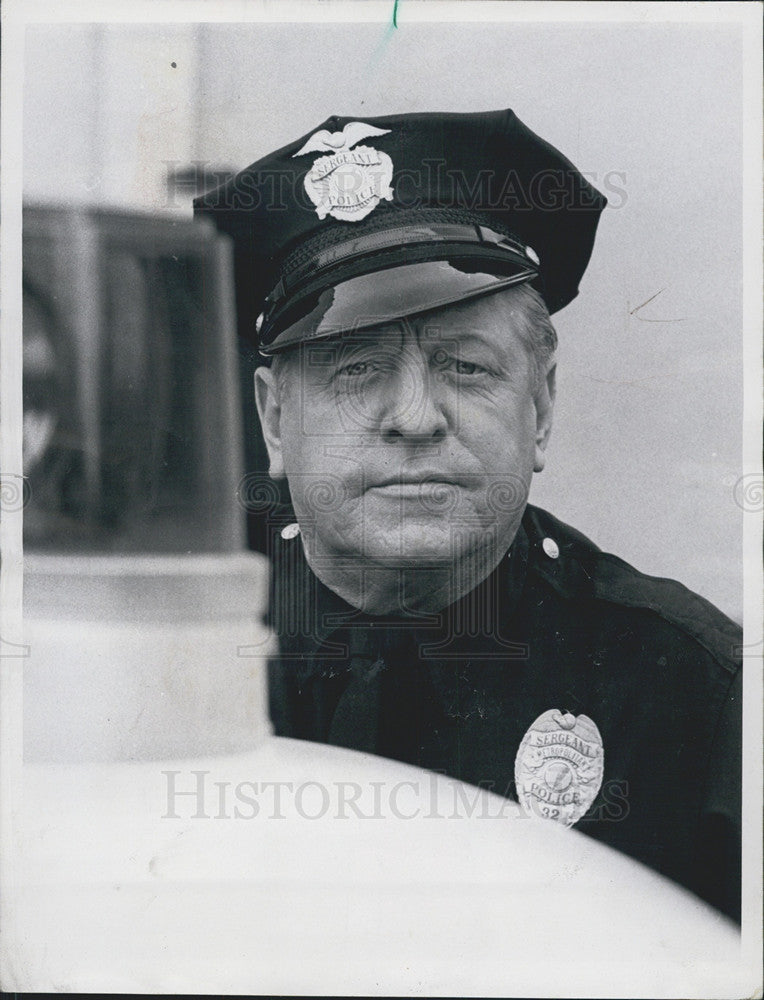 1967 Press Photo Real life millionaire Ben Alexander stars in &quot;Felony Squad&quot; - Historic Images