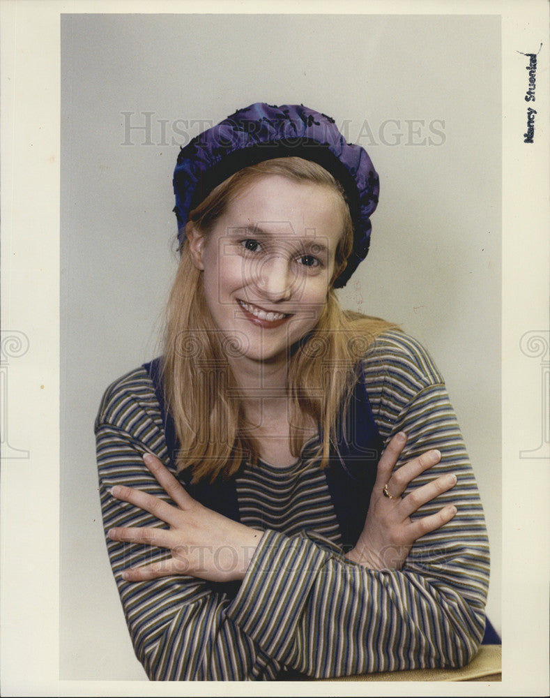 1991 Press Photo Actress Beth Cahill - Historic Images