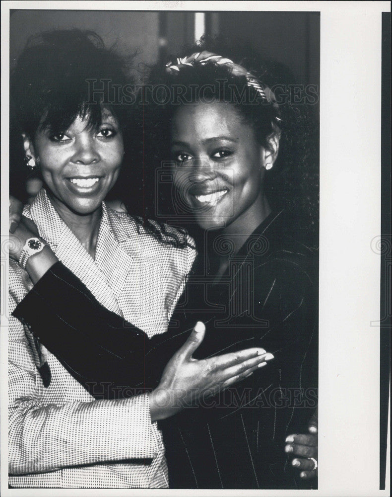 Actress Ruth Roper and Daughter Robin Givens 1988 Vintage Press Photo Print  - Historic Images