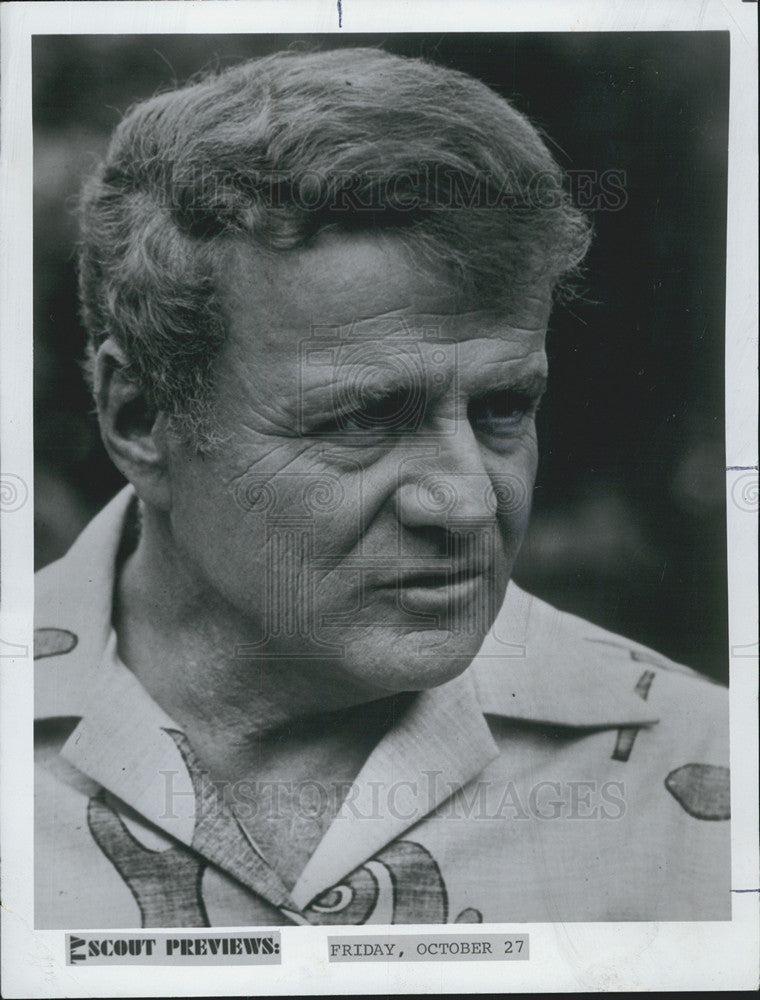 1972 Press Photo  Brian Keith, an American film, television, and stage actor. - Historic Images