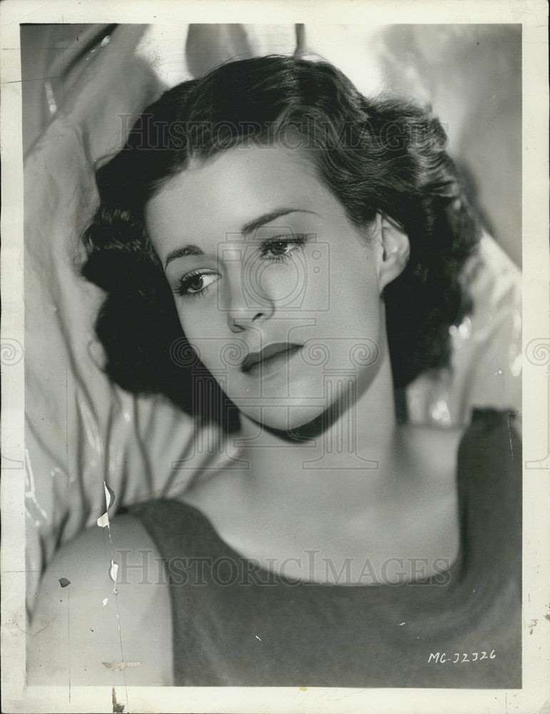 1934 Press Photo Actress Elizabeth Young - Historic Images