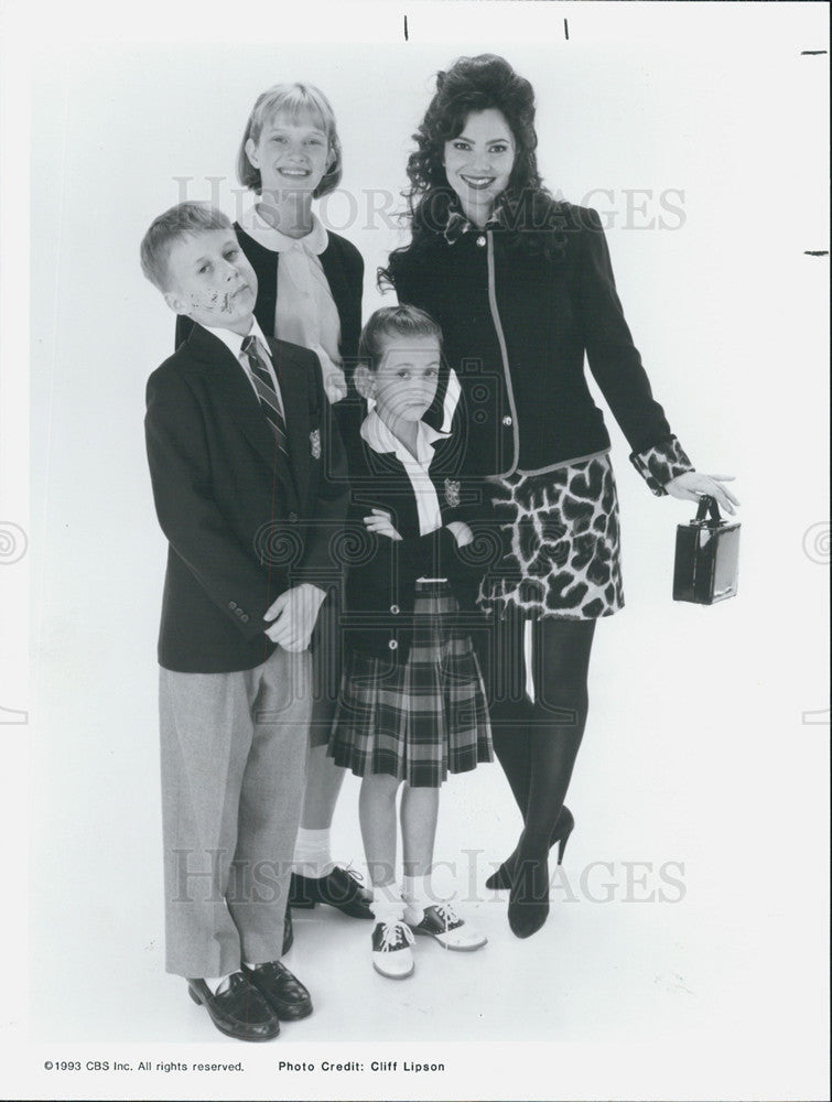 1997 Press Photo Cast of &quot;The Nanny&quot; - Historic Images