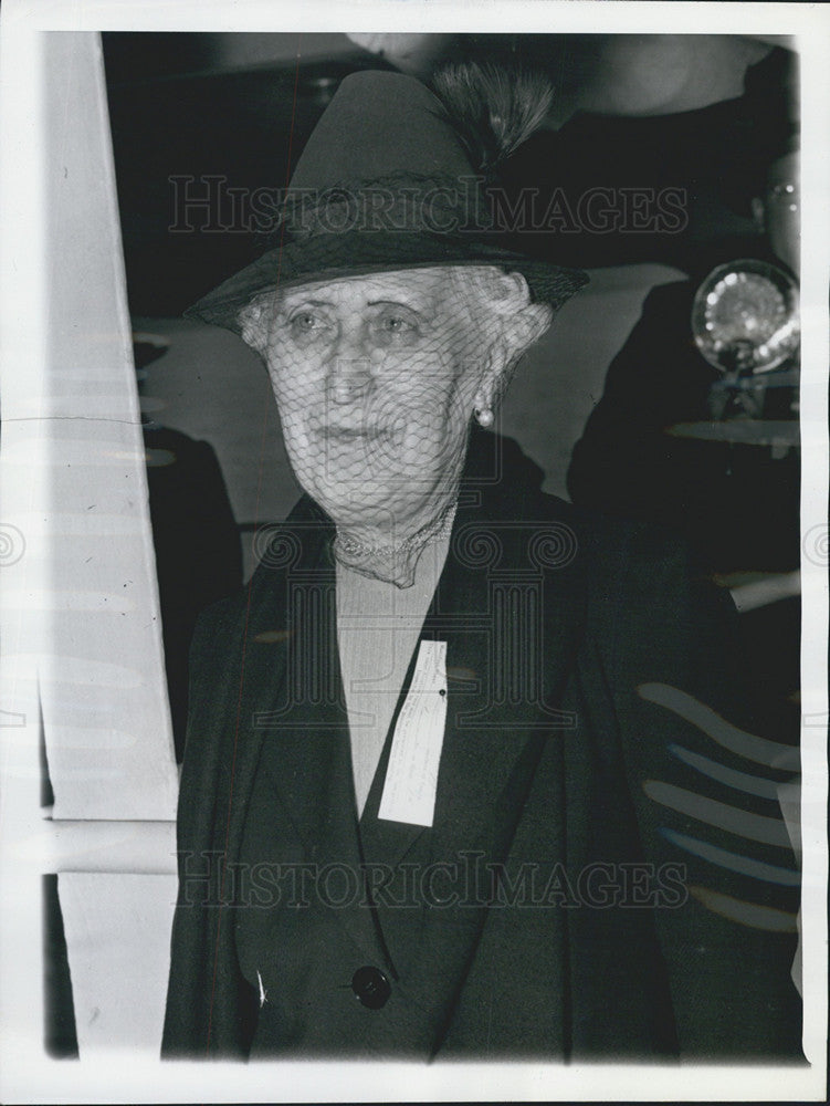 1941 Press Photo Countess Jeanne Von Bernstorff German Ambassador to US - Historic Images