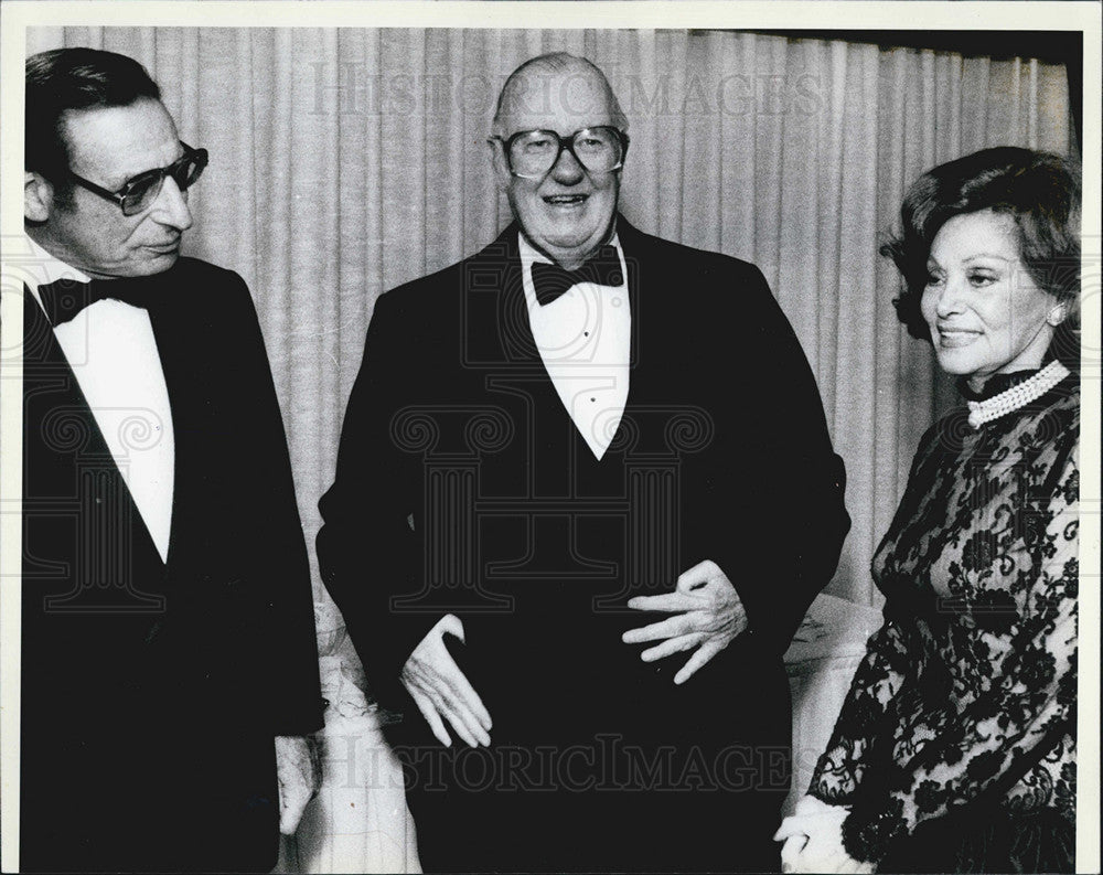 1984 Press Photo Jack Brickhouse sportscaster - Historic Images