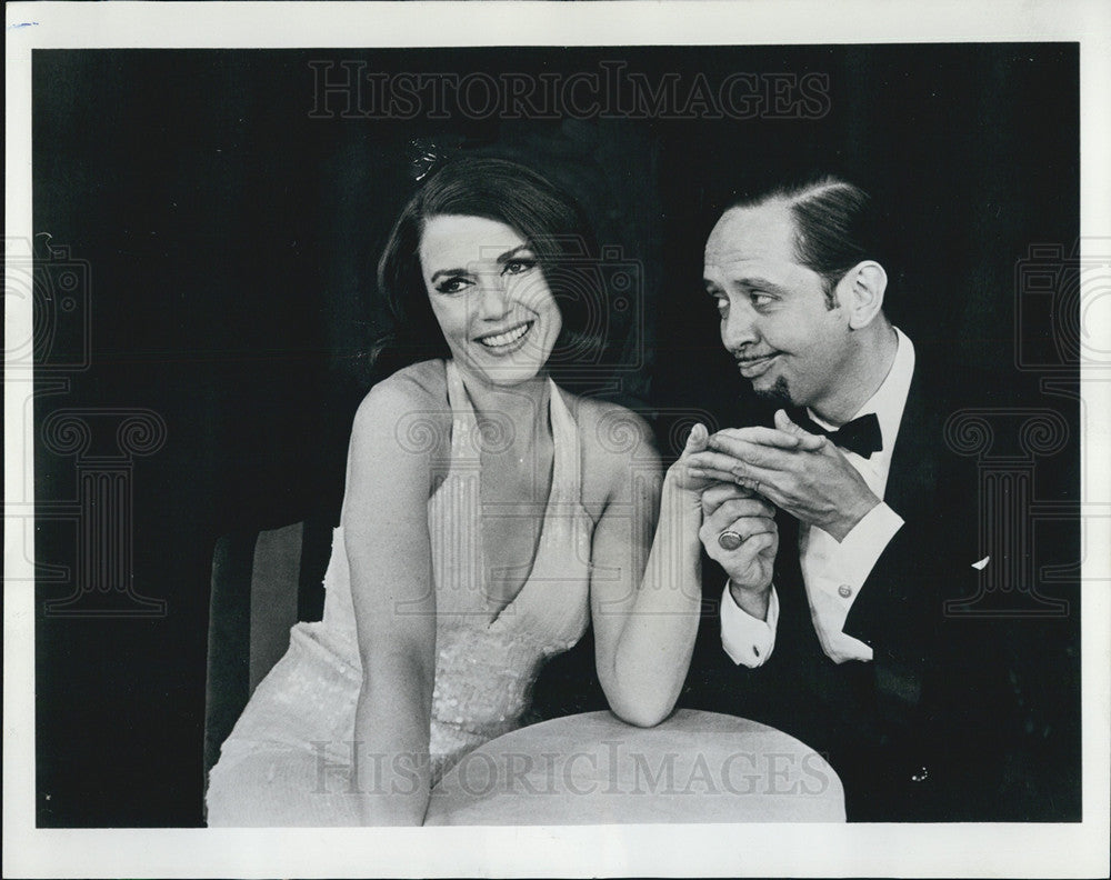 1968 Press Photo American Stars Elizabeth Allen and Arthur Anderson. - Historic Images