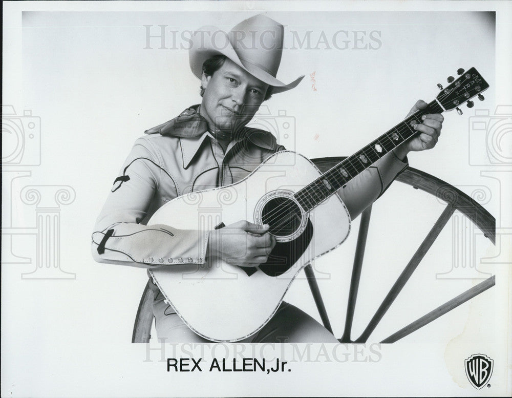 1982 Press Photo Rex Allen Jr - Historic Images