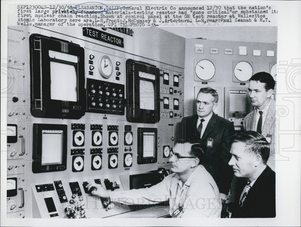 1959 Press Photo Atomic Labs in Pleasenton, California - Historic Images