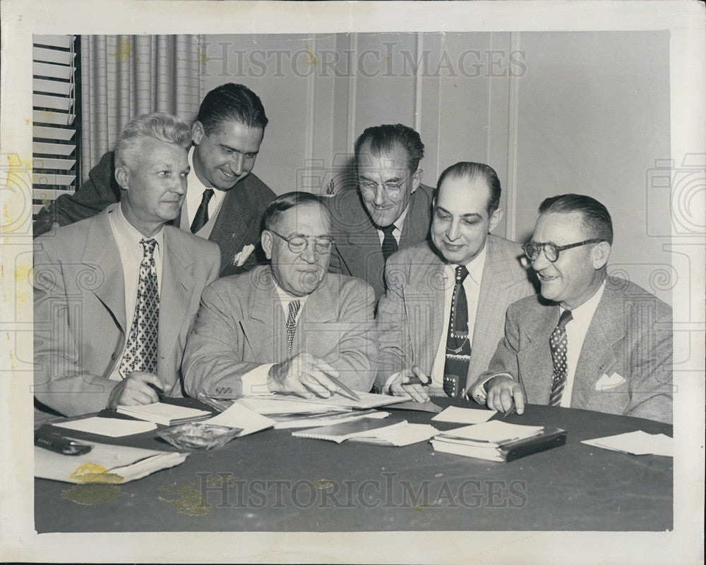 Press Photo Dale Miller American Legion Junior Baseball Winter Coaching Clinic - Historic Images