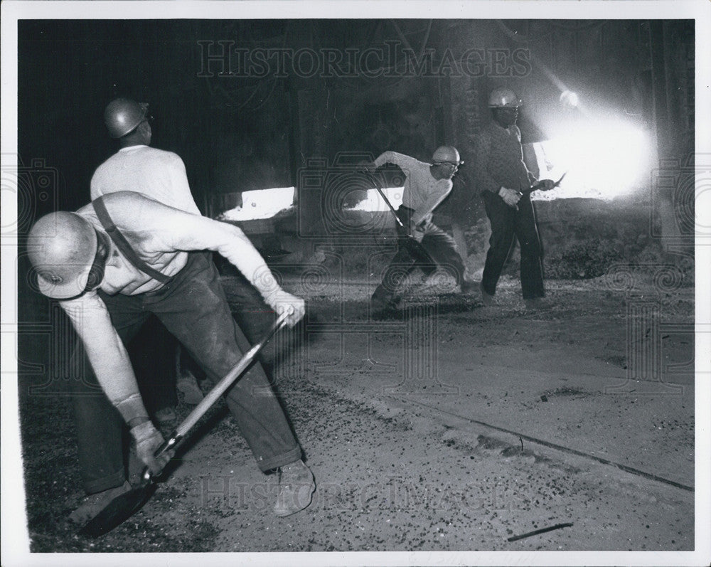 1964 Press Photo Steel Industry, Michigan - Historic Images