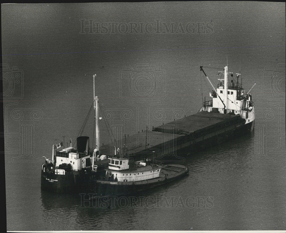 1981 Press Photo The Roland Desgagnes from Quebec - Historic Images