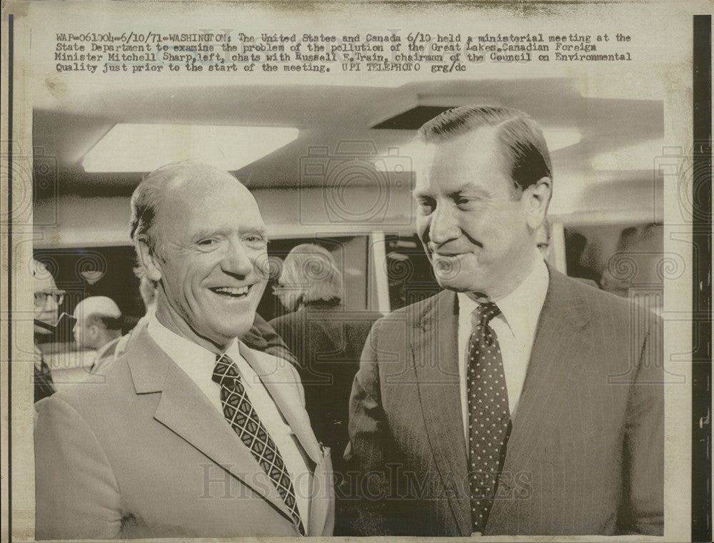 1971 Press Photo Meeting at the State Department - Historic Images