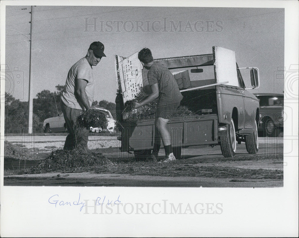 1972 Press Photo Hurricane Agnes Damage - Historic Images