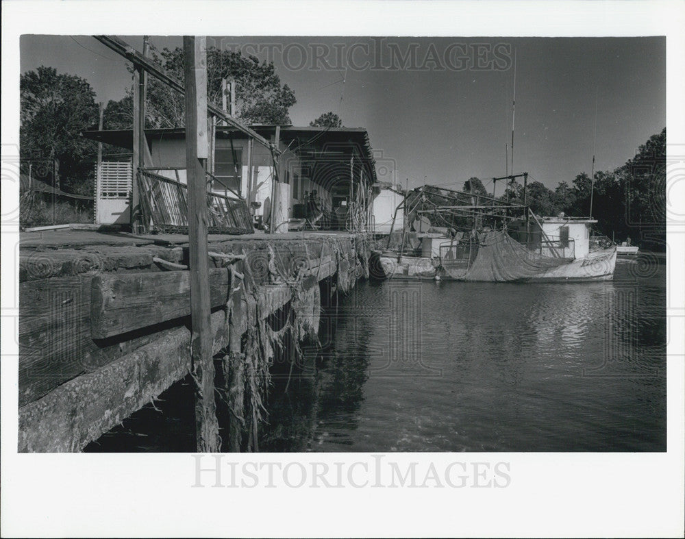 1990 Press Photo of Blue Crab House - Historic Images