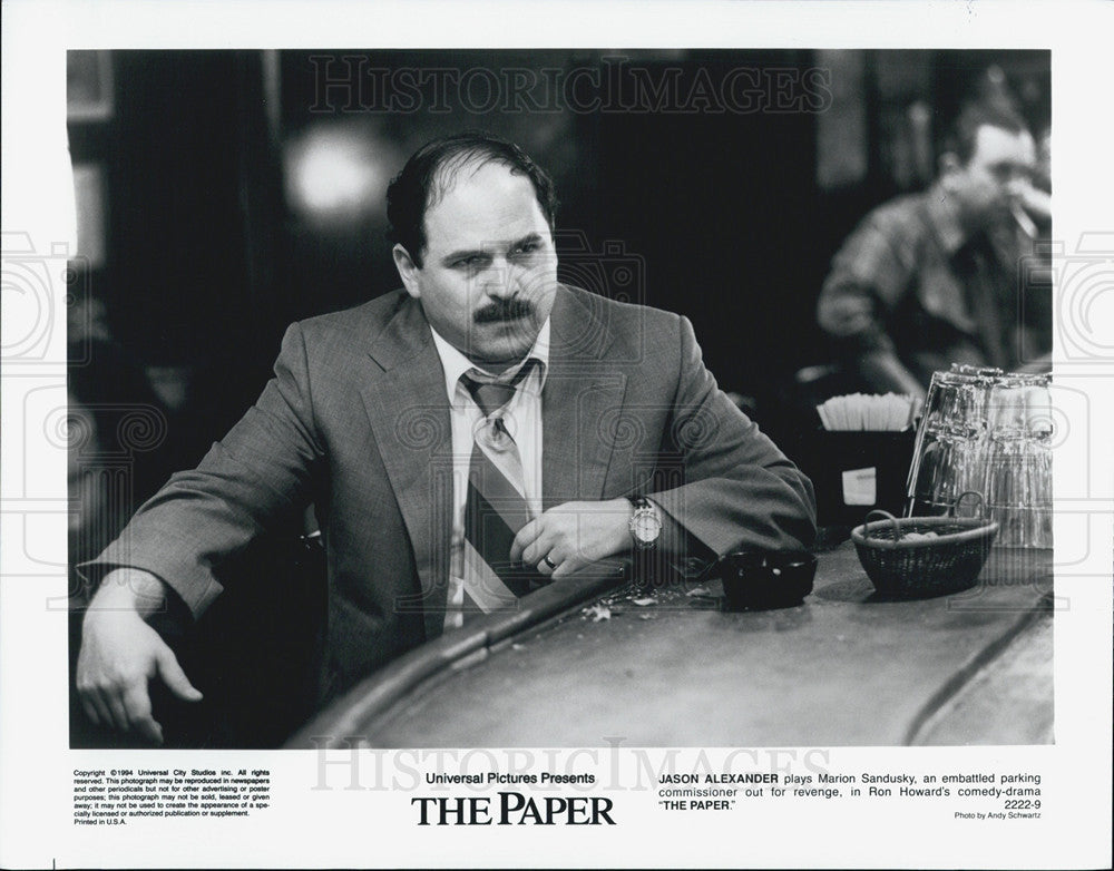 1964 Press Photo Jason Alexander in &quot;The Paper&quot; - Historic Images