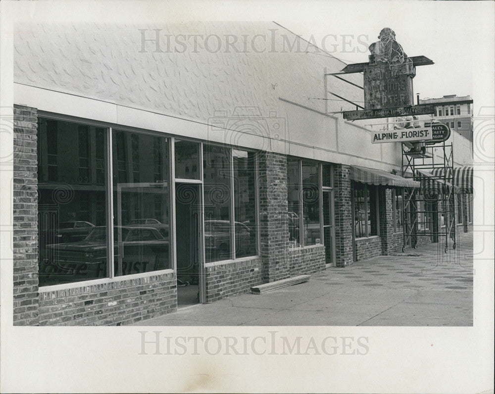 1967 Press Photo of the Brownell Building at 6th &amp; 1st in  St. Petersburg, FL - Historic Images