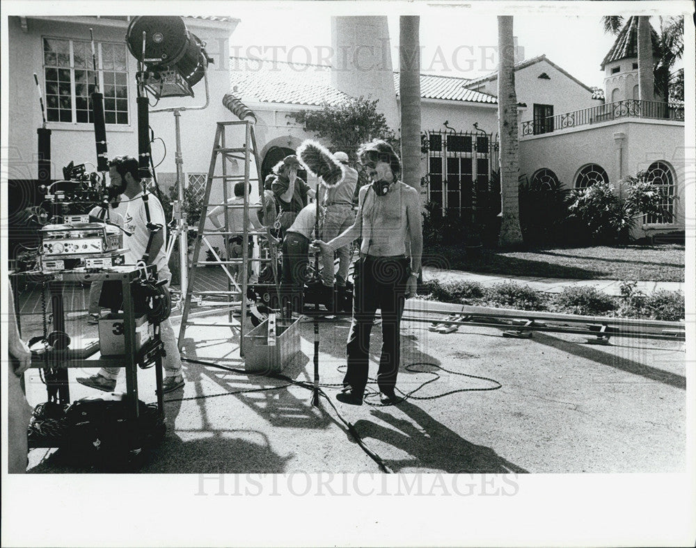 1988 Press Photo Set Of Internal Affairs Directors And Producers - Historic Images