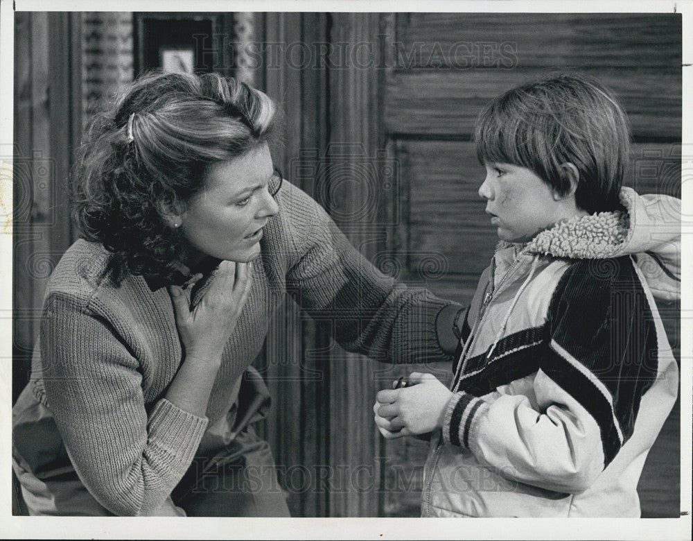 1984 Press Photo &quot;Kate &amp; Allie&quot; Jane Curtin &amp; Frederick Koehler - Historic Images